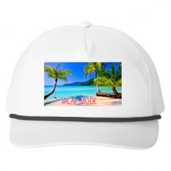 Snapback Five-Panel Rope Hat