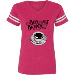 Ladies Relaxed Fit Vintage Sports Tee