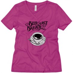 Ladies Relaxed Fit V-Neck Tee