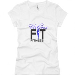 Ladies Slim Fit Basic Promo Jersey Tee