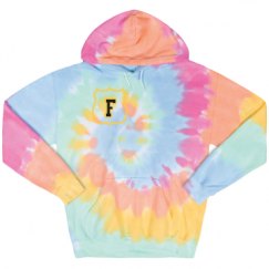 Unisex Tie-Dye Fleece Hoodie