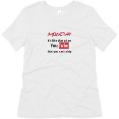 Ladies Relaxed Fit Super Soft Triblend Tee