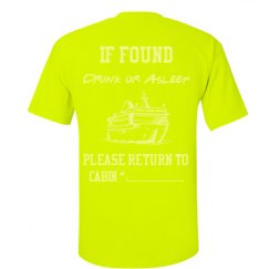 Unisex Ultra Cotton Safety Neon Crewneck Tee