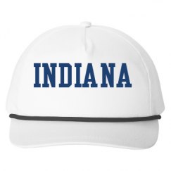 Snapback Five-Panel Rope Hat