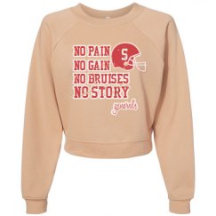 Women's Raglan Pullover Fleece