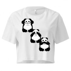 Ladies Festival Cali Crop Top Tee