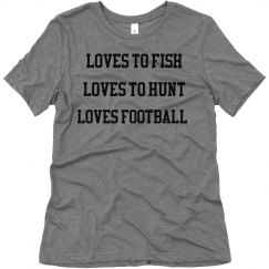 Fish, Hunt, Football