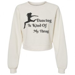 Women's Raglan Pullover Fleece