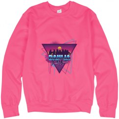 Unisex Neon Crewneck Sweatshirt