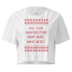 Ladies Festival Cali Crop Top Tee