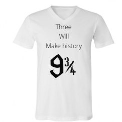 Unisex V-Neck Jersey Tee