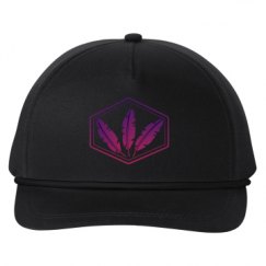 Snapback Five-Panel Rope Hat