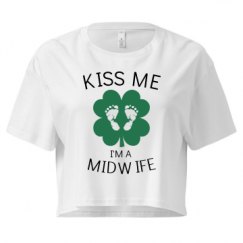 Ladies Festival Cali Crop Top Tee