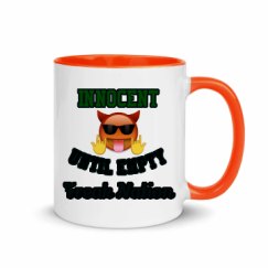 11oz Ceramic Mug with Color Inside