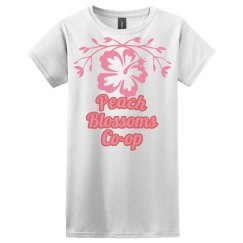 Ladies Relaxed Fit Peach Blossom Shirt