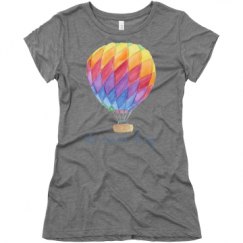 Ladies Slim Fit Super Soft Triblend Tee