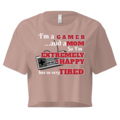 Ladies Festival Cali Crop Top Tee