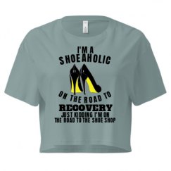 Ladies Festival Cali Crop Top Tee