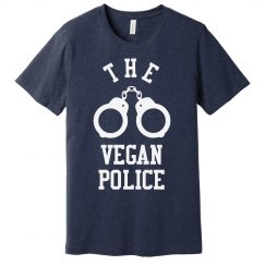 The vegan police t shirt