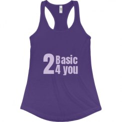 Ladies Slim Fit Racerback Tank Top