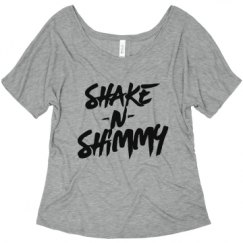 Ladies Flowy Slouchy Tee