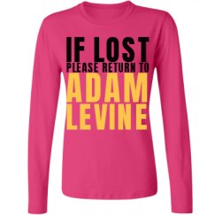 Ladies Relaxed Fit Basic Long Sleeve Tee