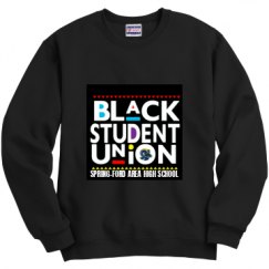 Unisex Film and Foil Crewneck Sweatshirt