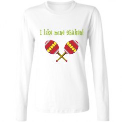 Ladies Relaxed Fit Basic Long Sleeve Tee