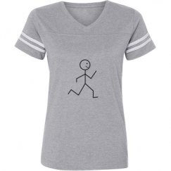 Ladies Relaxed Fit Vintage Sports Tee