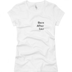 Ladies Slim Fit Basic Promo Jersey Tee