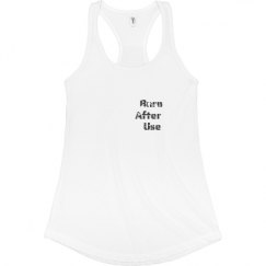 Ladies Slim Fit Racerback Tank Top