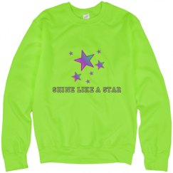 Unisex Neon Crewneck Sweatshirt