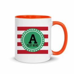 11oz Ceramic Mug with Color Inside