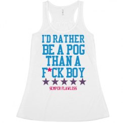 Ladies Flowy Racerback Tank