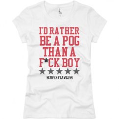 Ladies Slim Fit Basic Promo Jersey Tee