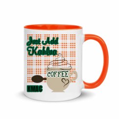 11oz Ceramic Mug with Color Inside