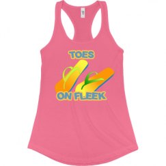 Ladies Slim Fit Racerback Tank Top