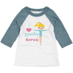 Toddler 3/4 Sleeve Raglan Tee