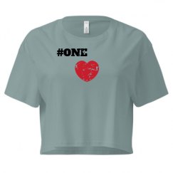 Ladies Festival Cali Crop Top Tee