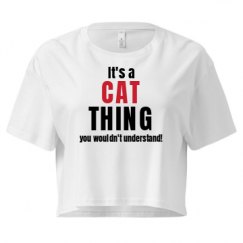 Ladies Festival Cali Crop Top Tee