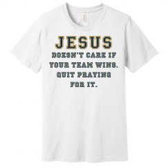Jesus: Not A Sports Fan 
