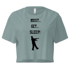 Ladies Festival Cali Crop Top Tee