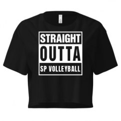 Ladies Festival Cali Crop Top Tee