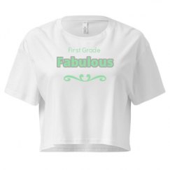 Ladies Festival Cali Crop Top Tee