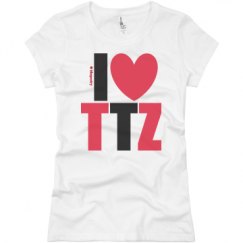 Ladies Slim Fit Basic Promo Jersey Tee