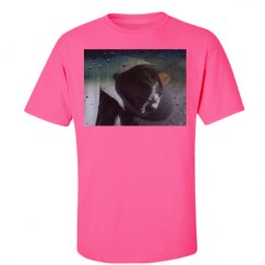 Unisex Ultra Cotton Safety Neon Crewneck Tee