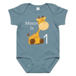 Baby Giraffe 1st Birthday