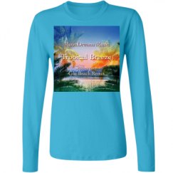 Ladies Relaxed Fit Basic Long Sleeve Tee
