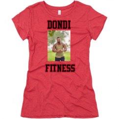 Ladies Slim Fit Super Soft Triblend Tee