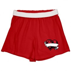 Slim Fit Cheer Shorts